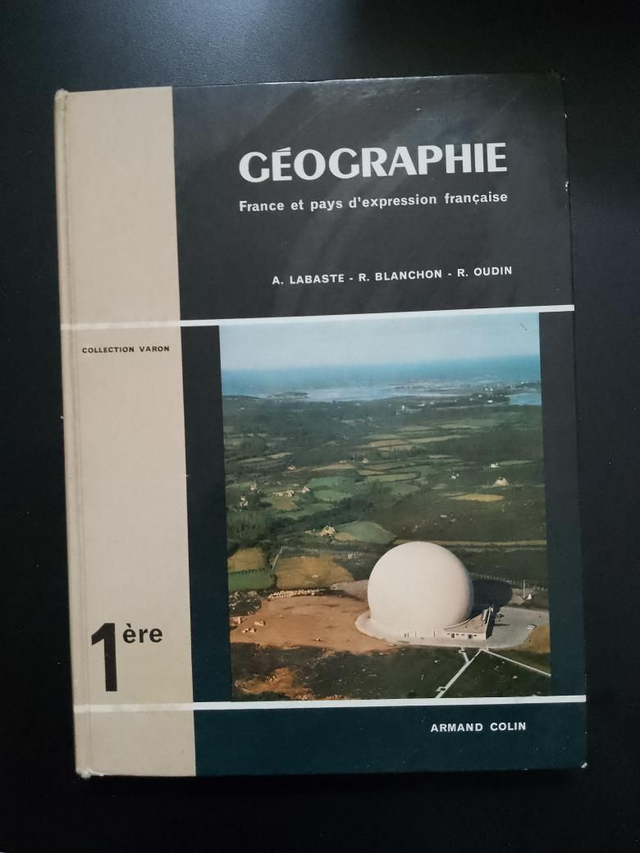 Geographie, manuel scolaire 1969