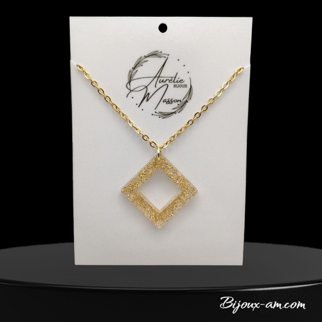 Collier résine