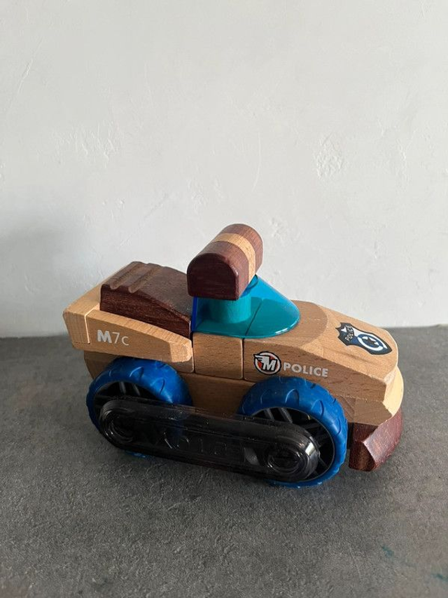 Puzzle voiture en bois