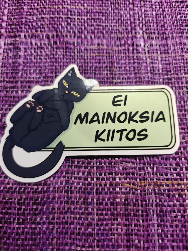 Ei mainoksia sticker