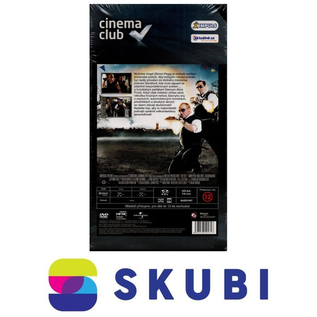 DVD Jednotka příliš rychlého nasazení / Hot Fuzz - česky, anglicky
