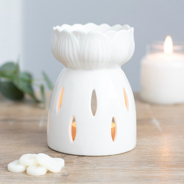 Ceramic Lotus Oil/Wax Burner