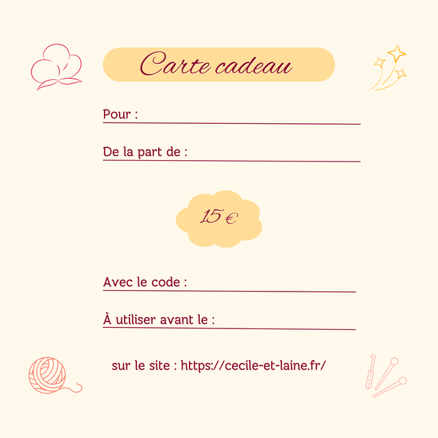 Carte cadeau