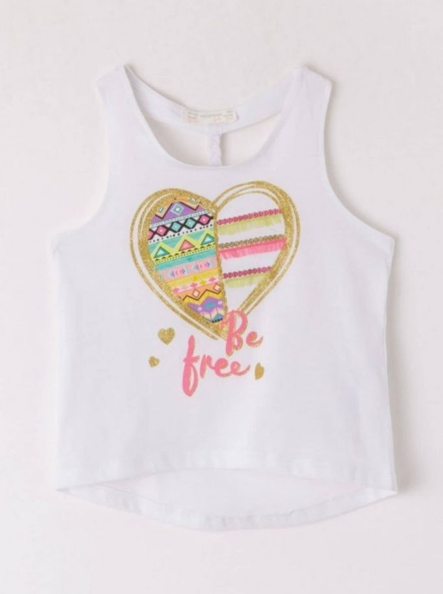 Débardeur fille 6-9 mois (Terranova Baby)