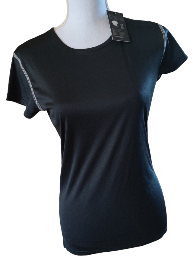Tee-shirt noir taille M (Hurricone) 