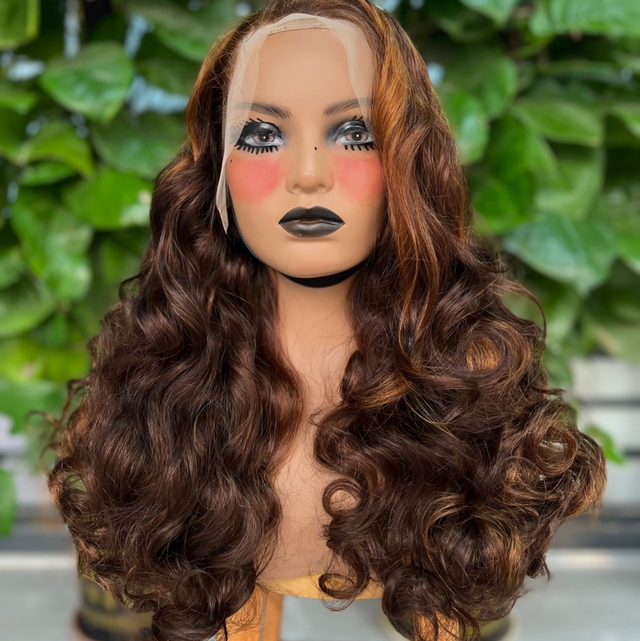 Perruque Naturelle bouclée