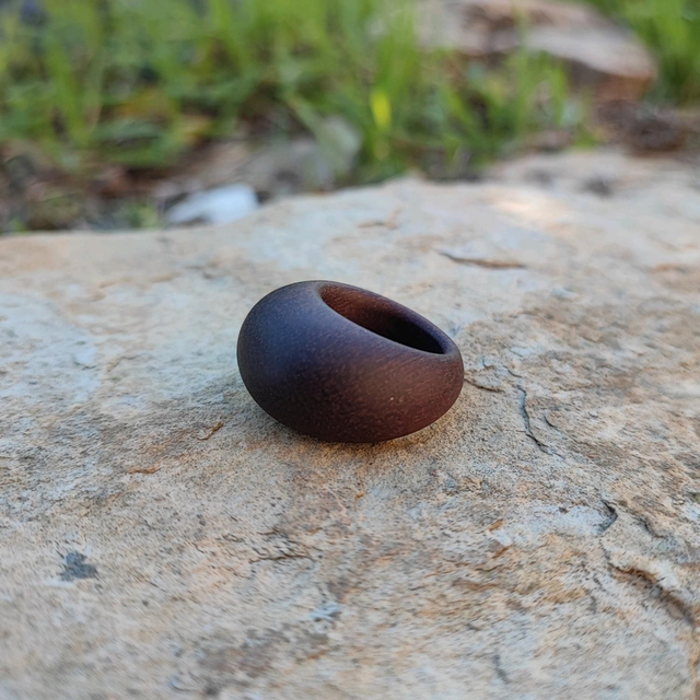 Bague en Bois de Pao Roxo