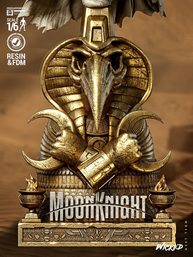 Statue MOON KNIGHT série comics / movie