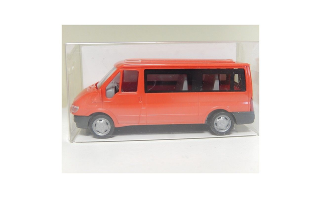 Ford transit bus rouge Rietze 11080 H0