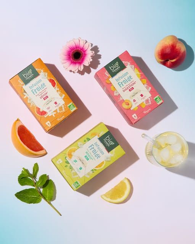 Infusion froide Bio – Détox, Boost et Digestion (Vitavea / Bio Conseils)