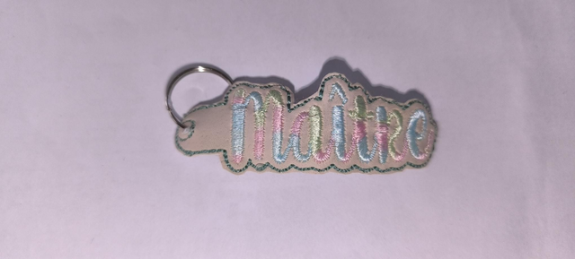 Porte clef maître multi clair