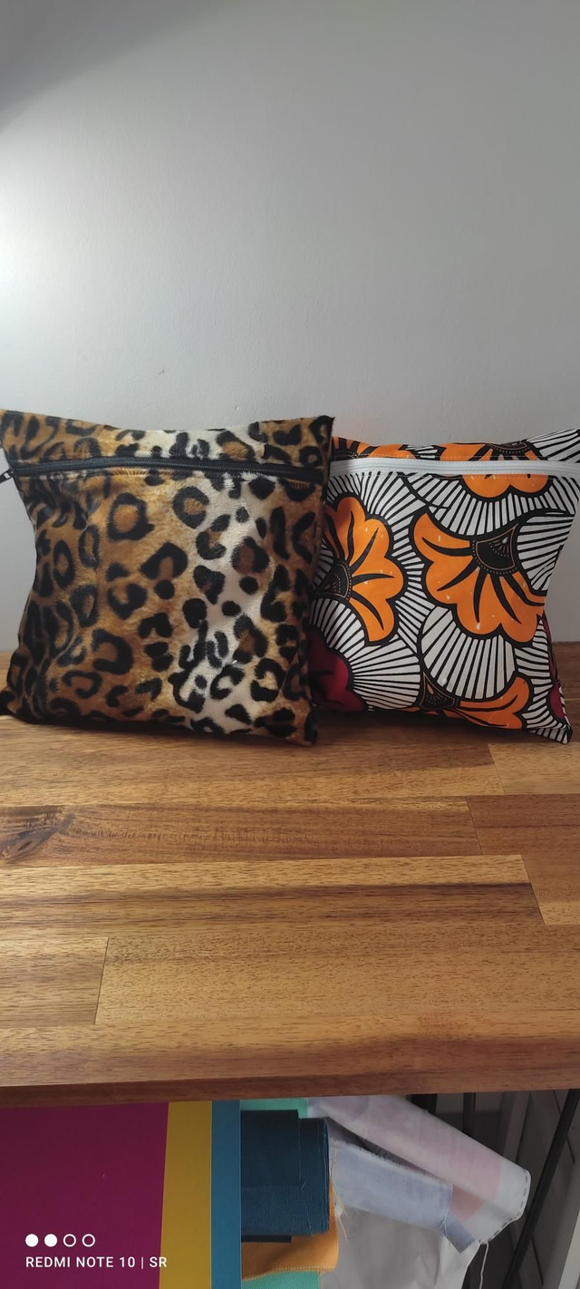 Pochette imperméable upcyclée ♻️