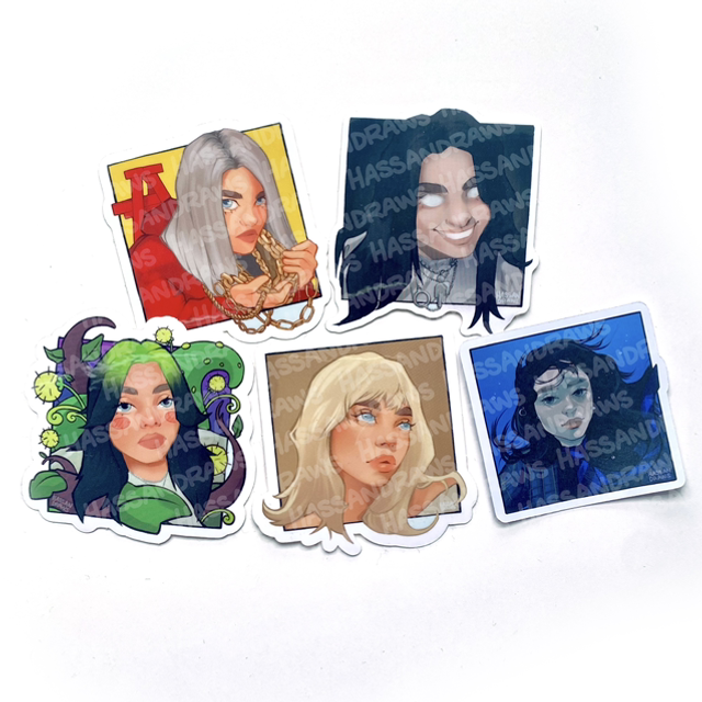 Eyelash Full Sticker Set 