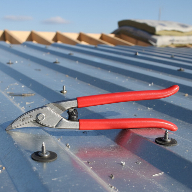 Nůžky na plech 260 mm rovné  YT-1920