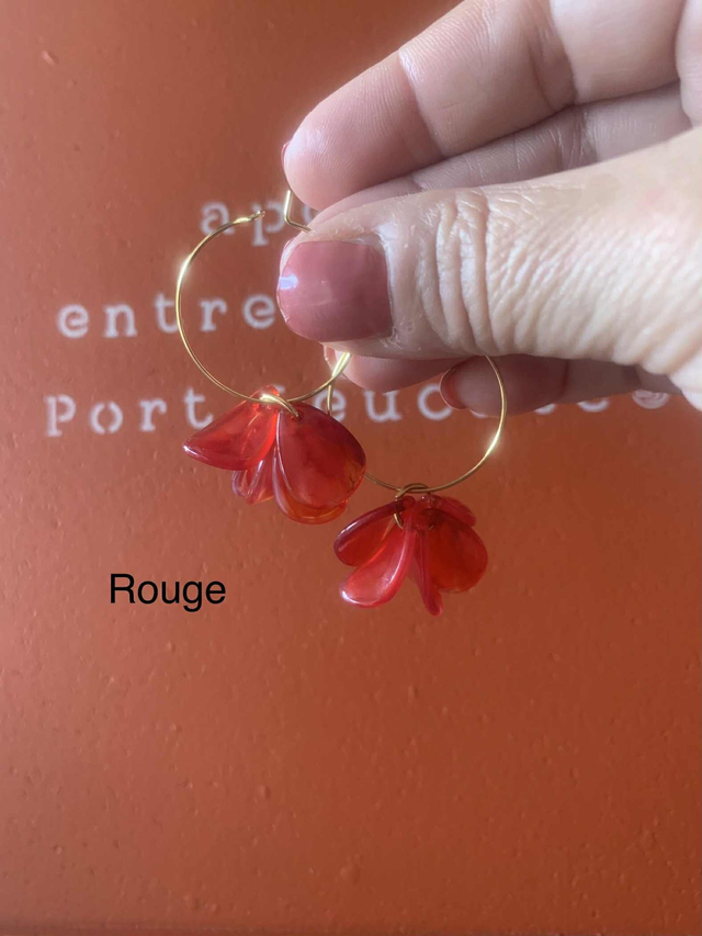 boucle d'oreille Flore