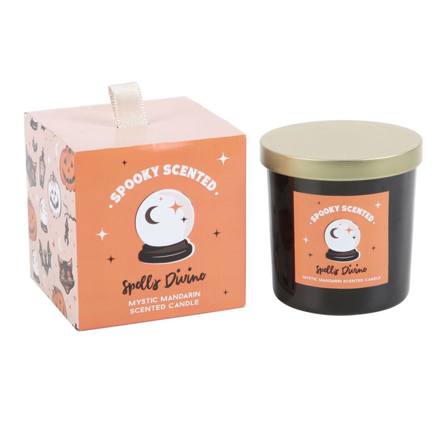 Spells divine mystic mandarin scented candle 