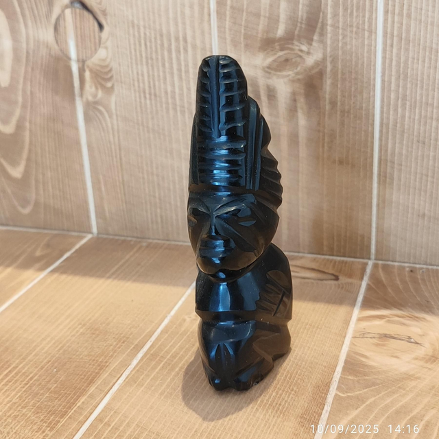 Statuette Obsidienne du Mexique #3