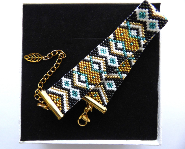 Bracelet L'Amazone - Noir
