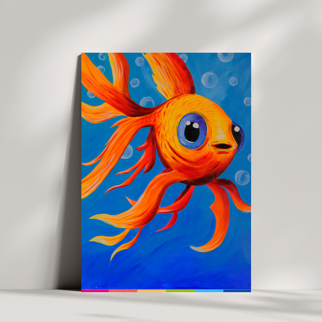 Vis | Ansichtkaart A6