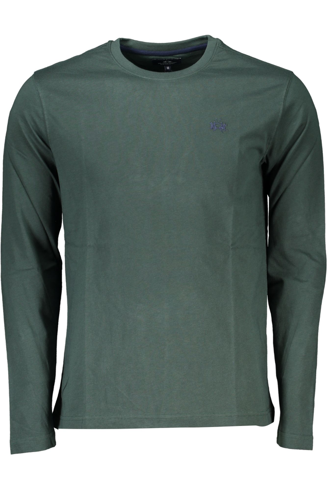LA MARTINA T-SHIRT MANICHE LUNGHE UOMO VERDE