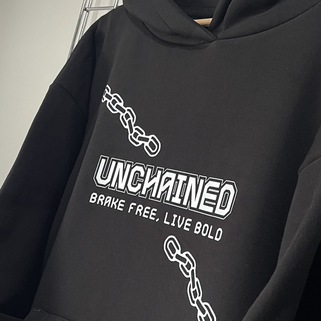 UNCHAINED Black Hoodie