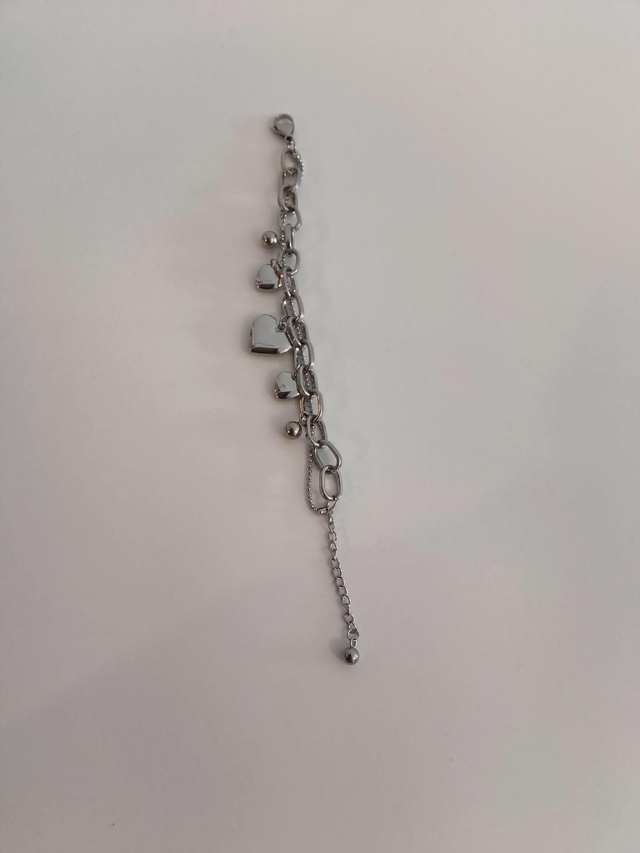 Hartjes zilverkleurig