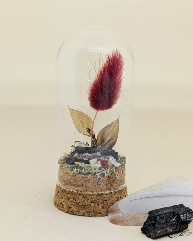 Cúpula Mini - Turmalina Negra