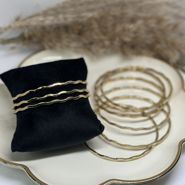 Bracelet Ajda ondulé