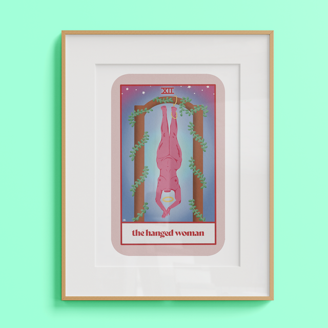 The Hanged Woman Tarot Print
