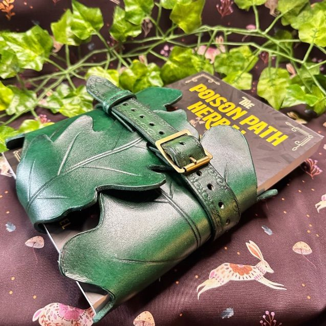 Leather "Oak Leaf" Book Holster