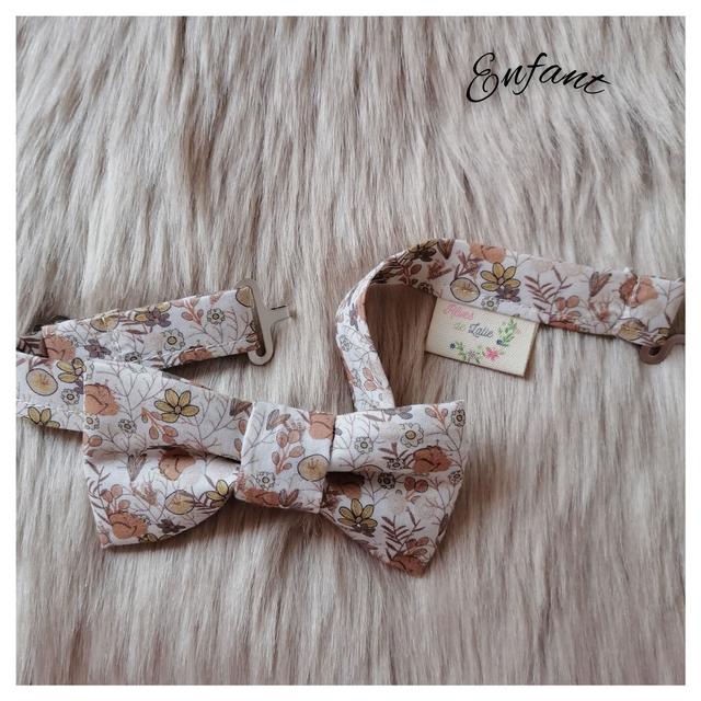 Nœud papillon Liberty Ajustable Enfant ( réf : 5)