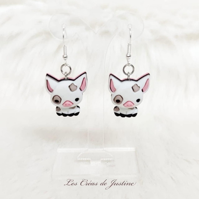 Boucles d&#039;oreilles Pua