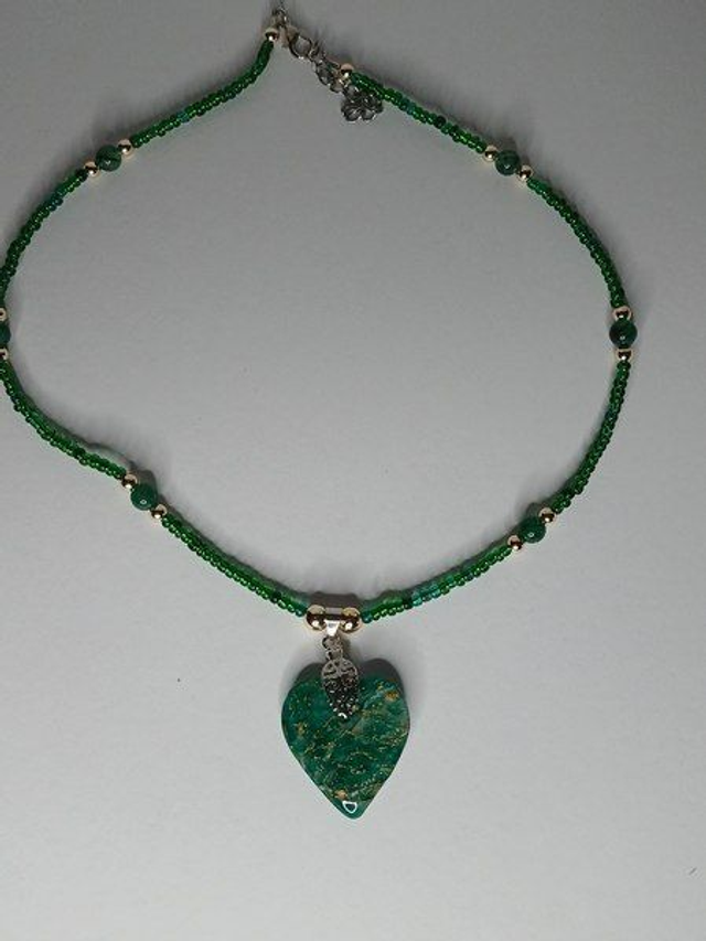 Esméralda - pendentif en forme de cœur