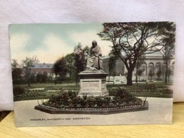 Manchester, Monument, Whitworth Park, Lancashire Posted 1907 Art Series Antique Postcard. Our Ref No. R461 £2.25