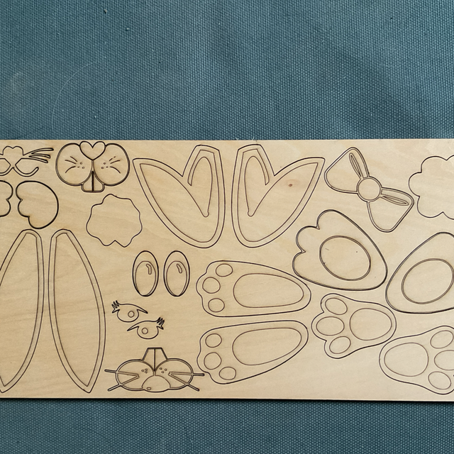 Mon lapin à assembler