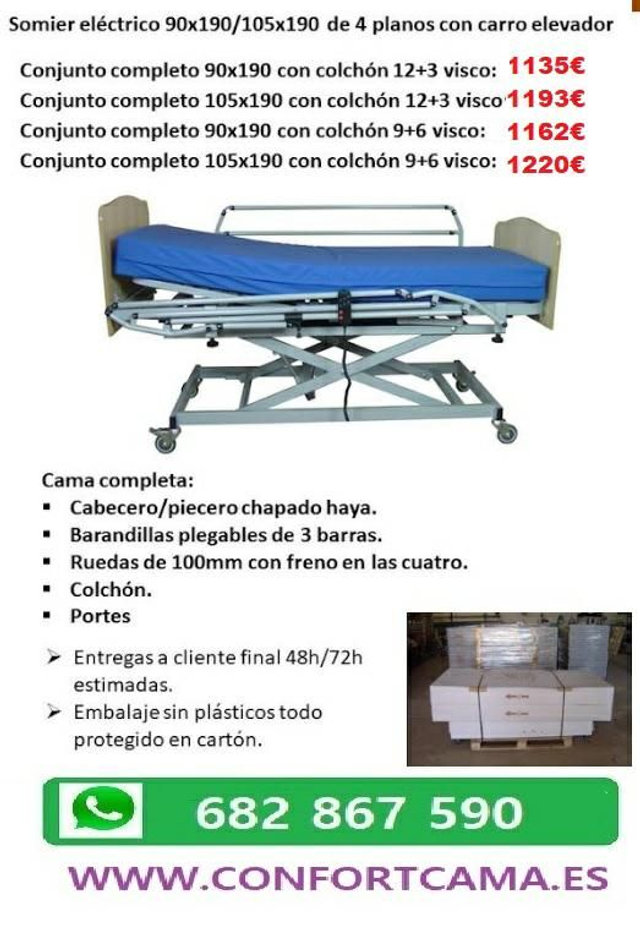 LOTES CAMA ARTICULADA ELECTRICA 
