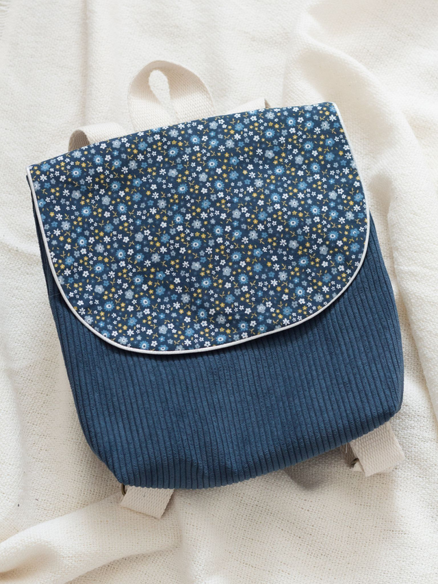 Sac à dos - Perce-neige/Bleu Denim
