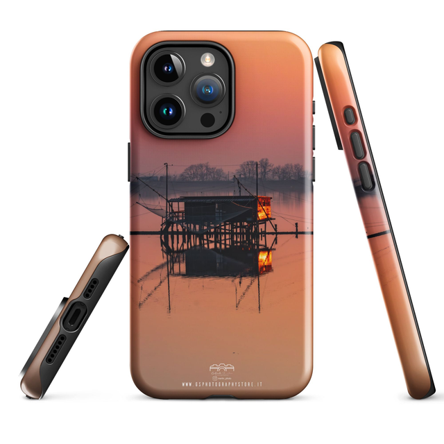 Cover iPhone rigida sunset sea