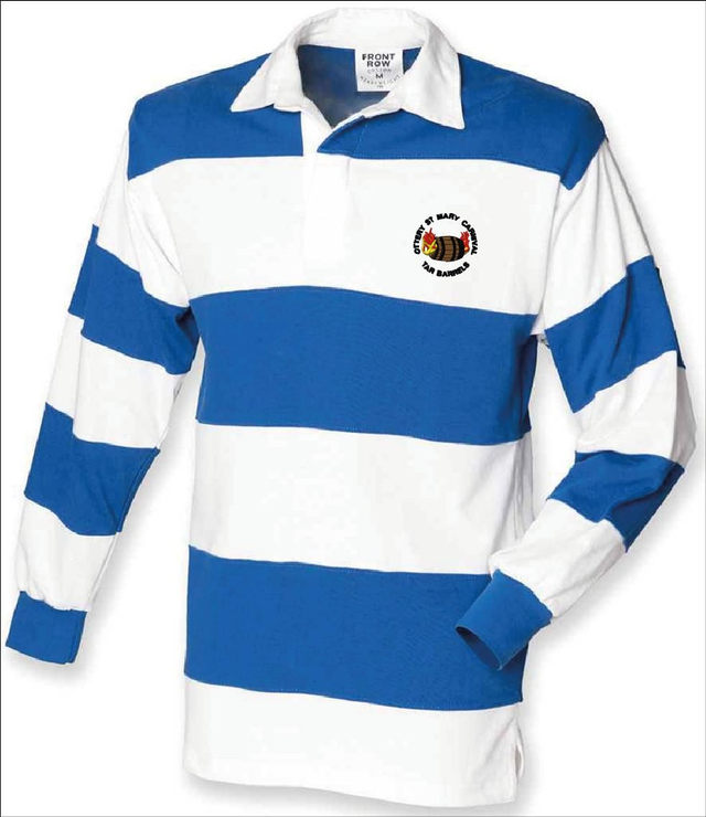 Rugby Adult White and Royal