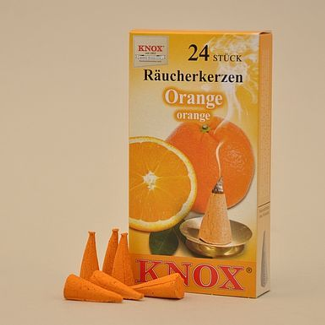 Knox Räucherkegel - Orange