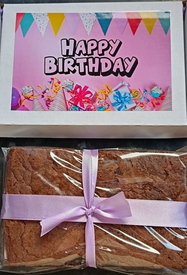 Letterbox brownies