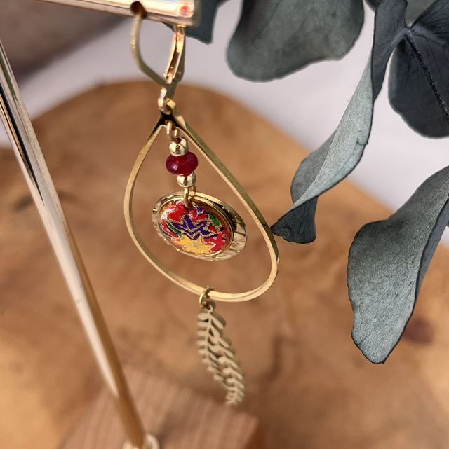 Boucles d’oreilles acier inoxydable