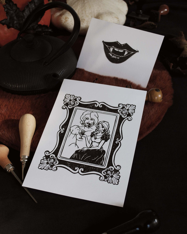 Totem Bouche de vampire