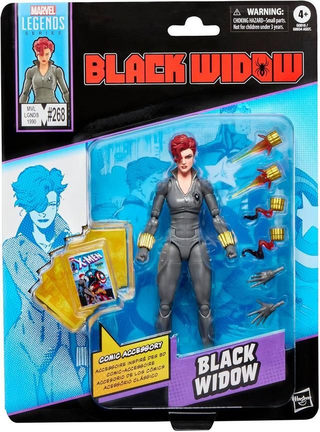 Marvel Legends: Comics Inspired Black Widow 6 Inch Action Figure Wave 2