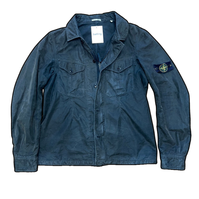 Stone Island Black Overshirt - L