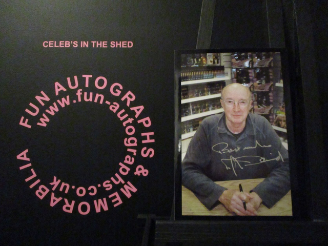 Alan David Authentic Autographed 6x4 Our Facing Black Border Photograph