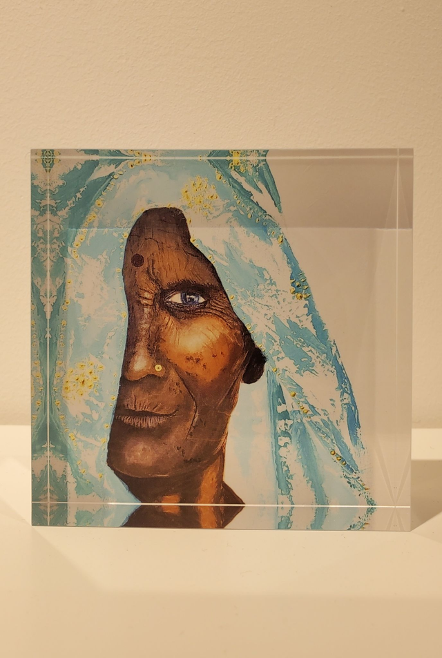 Impression sur verre acrylique - Troisième œil