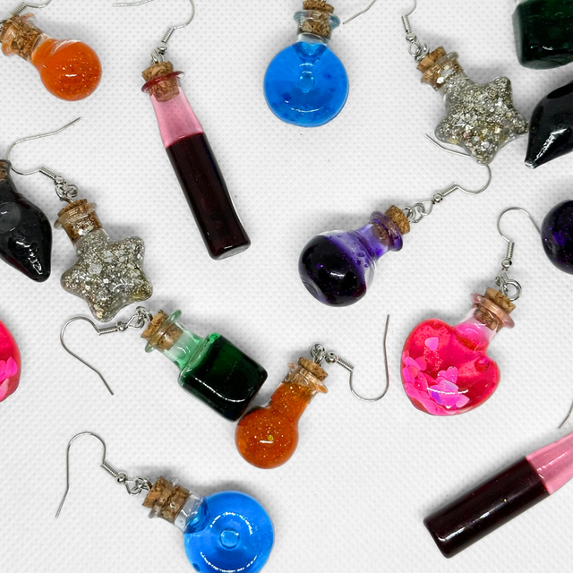 Potion Bottle Earrings