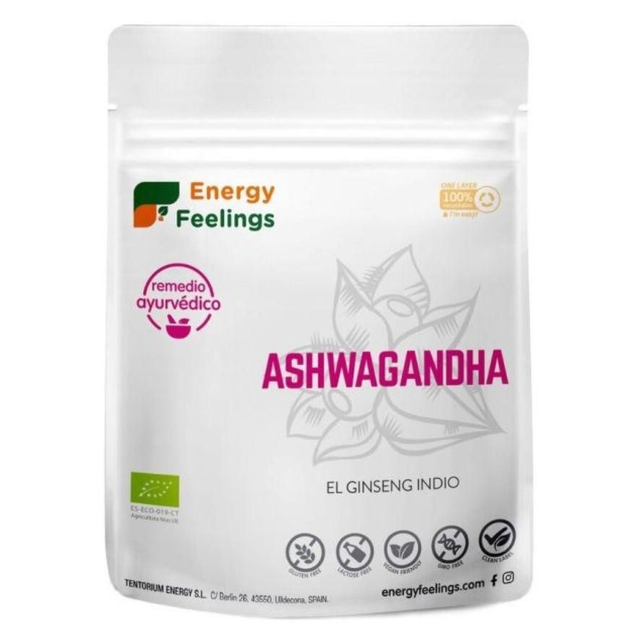 Ashwagandha Polvo Doypack Eco 200g Energy Feelings