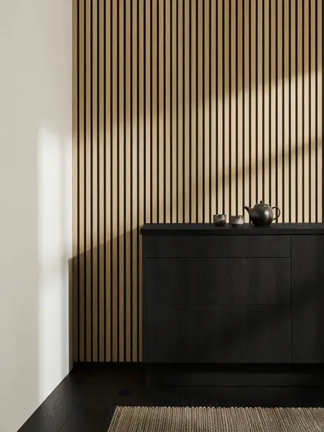 Woodupp Akupanel 300 Chène Classique Feutre Noir (Réf-1060)